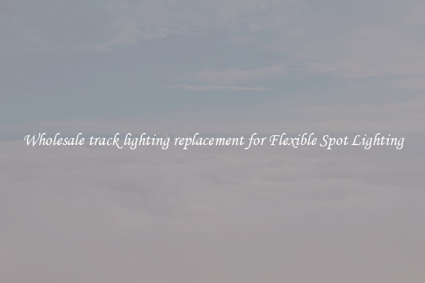 Wholesale track lighting replacement for Flexible Spot Lighting