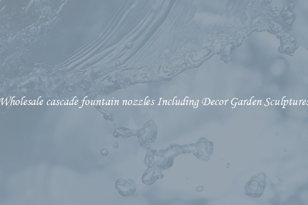 Wholesale cascade fountain nozzles Including Decor Garden Sculptures