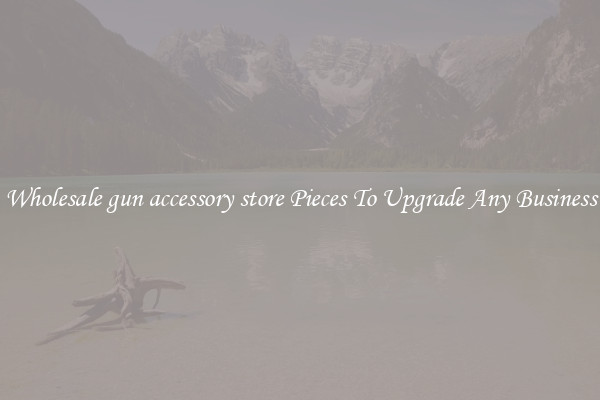 Wholesale gun accessory store Pieces To Upgrade Any Business